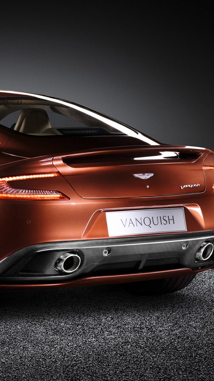 Porsche 911 Rouge Sur Fond Noir. Wallpaper in 720x1280 Resolution