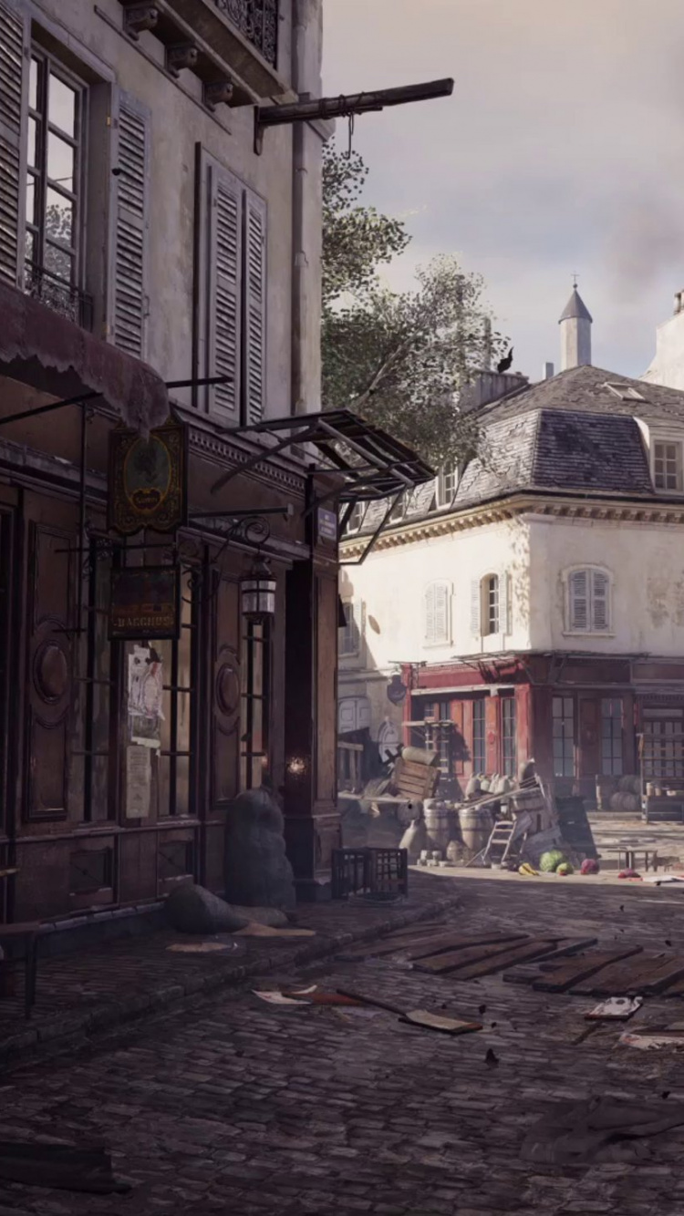 Gente Caminando en la Calle Cerca de Edificios Durante el Día. Wallpaper in 750x1334 Resolution