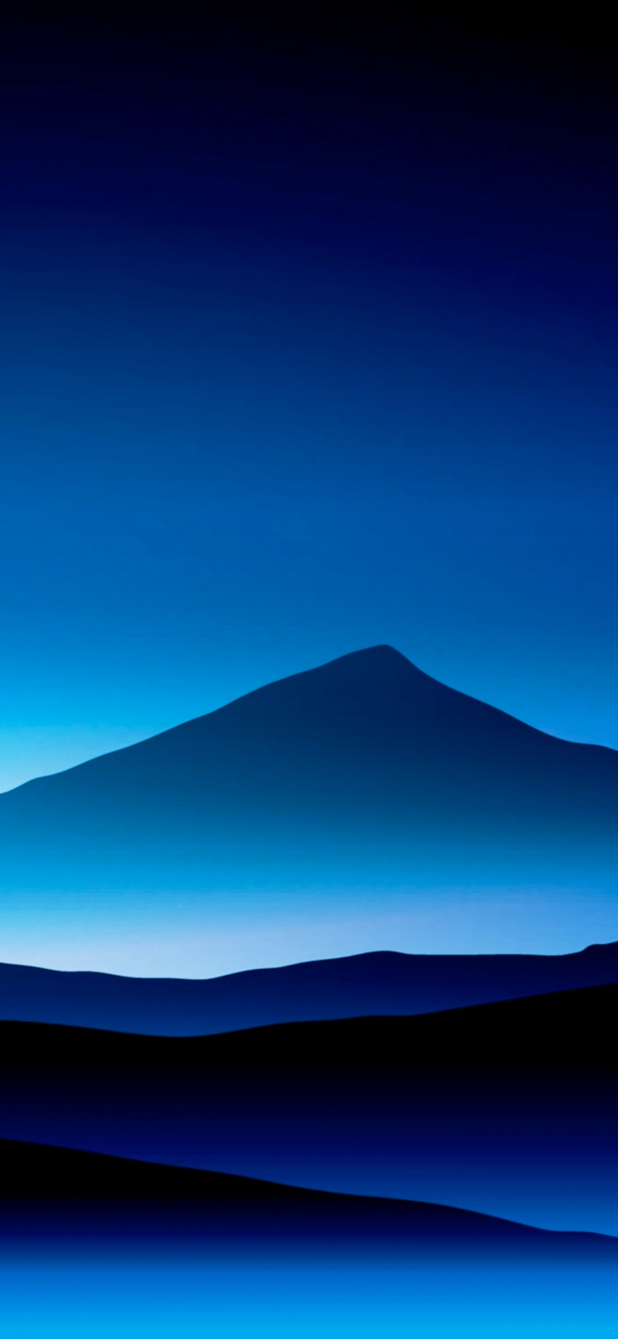 Mount Scenery, Atmosphere, Blue, Azure, Natural Landscape. Wallpaper in 1242x2688 Resolution