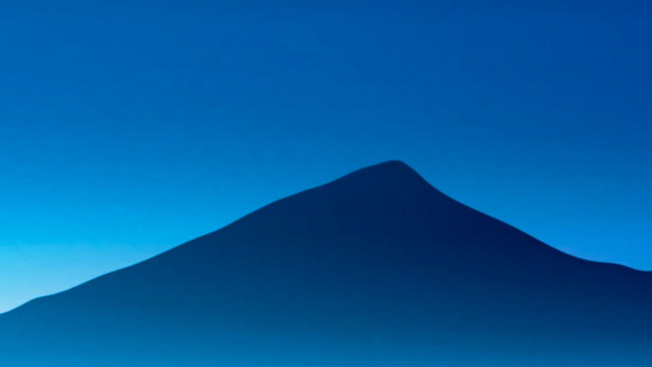 Mount Scenery, Atmosphère, Blue, Azure, Paysage Naturel. Wallpaper in 1280x720 Resolution