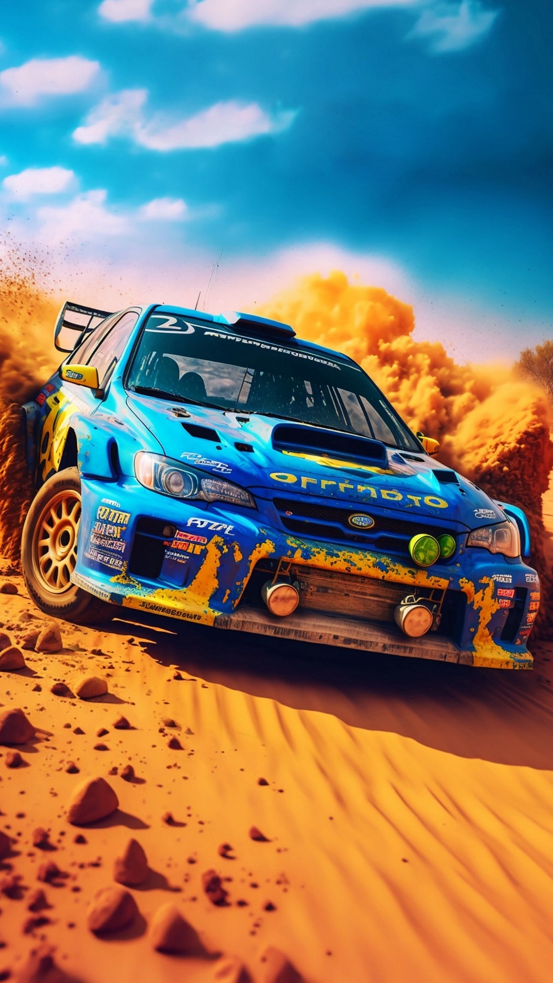 Subaru, Championnat du Monde Des Rallyes, Voiture Compacte, Subaru Impreza, de Ralliement. Wallpaper in 1080x1920 Resolution