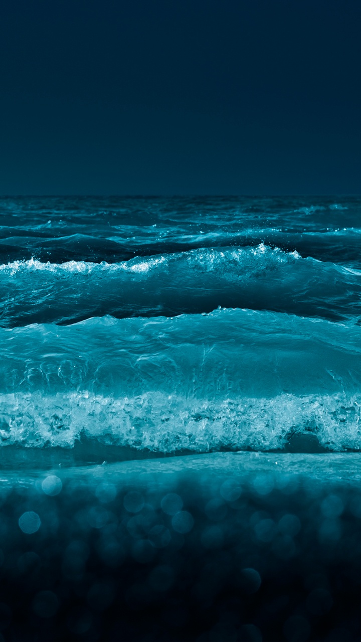 Meer, Ozean, Ios, Wasser, Flüssigkeit. Wallpaper in 720x1280 Resolution