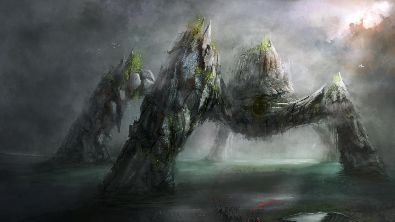 龙与地下城, 性质, 水道, 龙, 地牢爬 壁纸 1280x720 允许