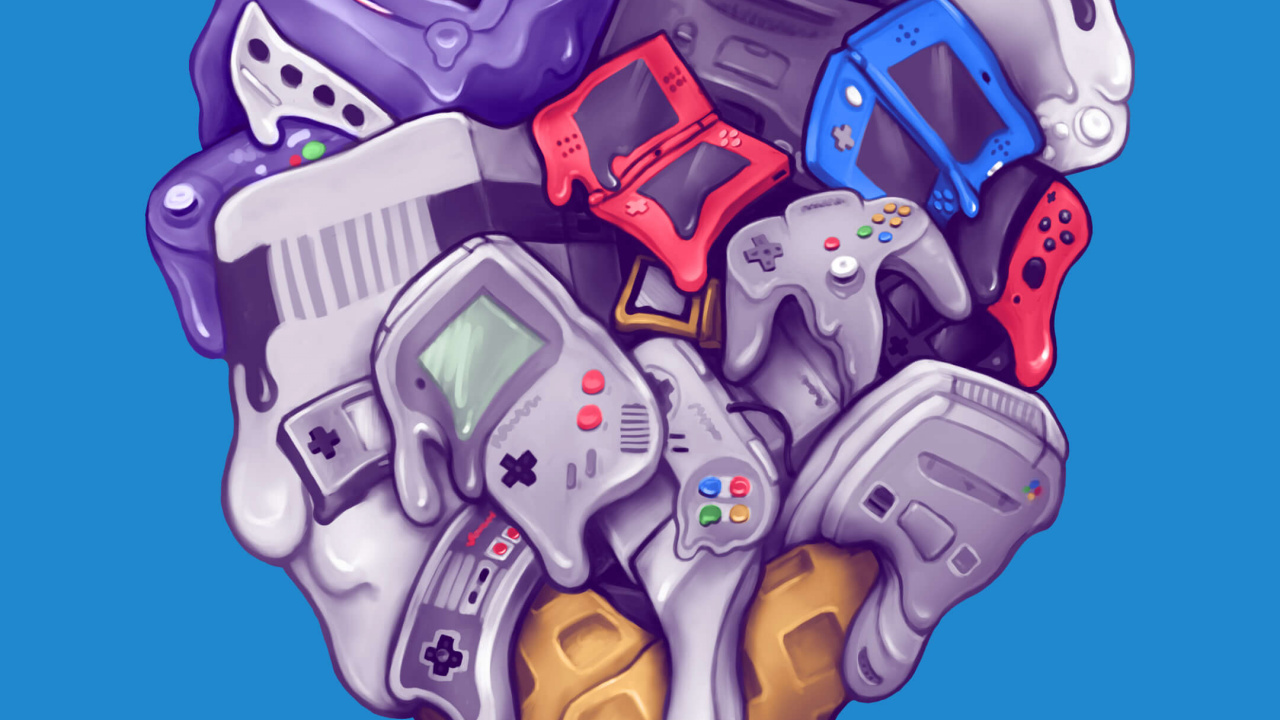 Nintendo, Nintendo Interruptor, Nintendo DS, Sistema de Entretenimiento Nintendo, Gesto. Wallpaper in 1280x720 Resolution