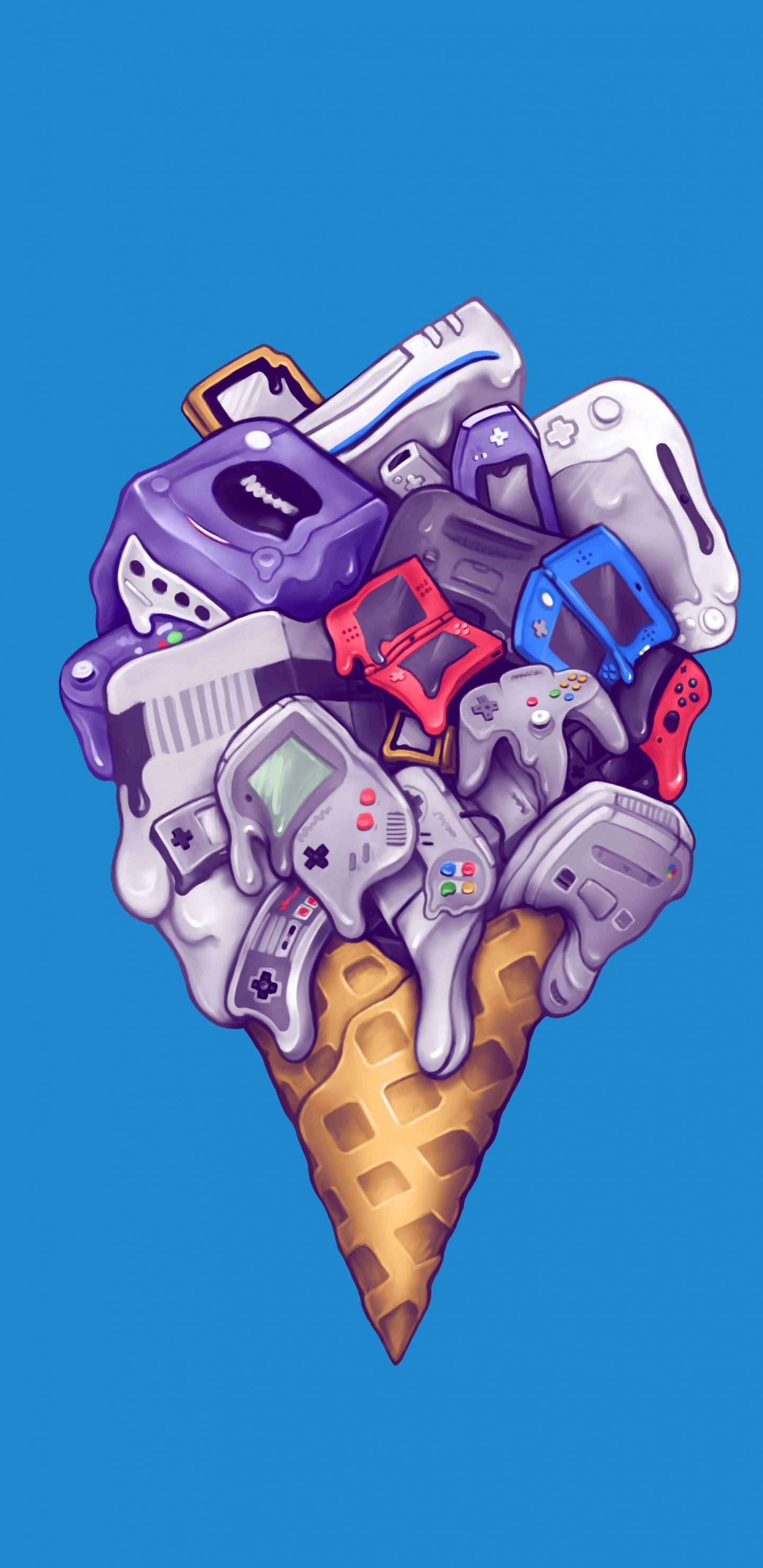 Nintendo, Nintendo Interruptor, Nintendo DS, Sistema de Entretenimiento Nintendo, Gesto. Wallpaper in 1440x2960 Resolution