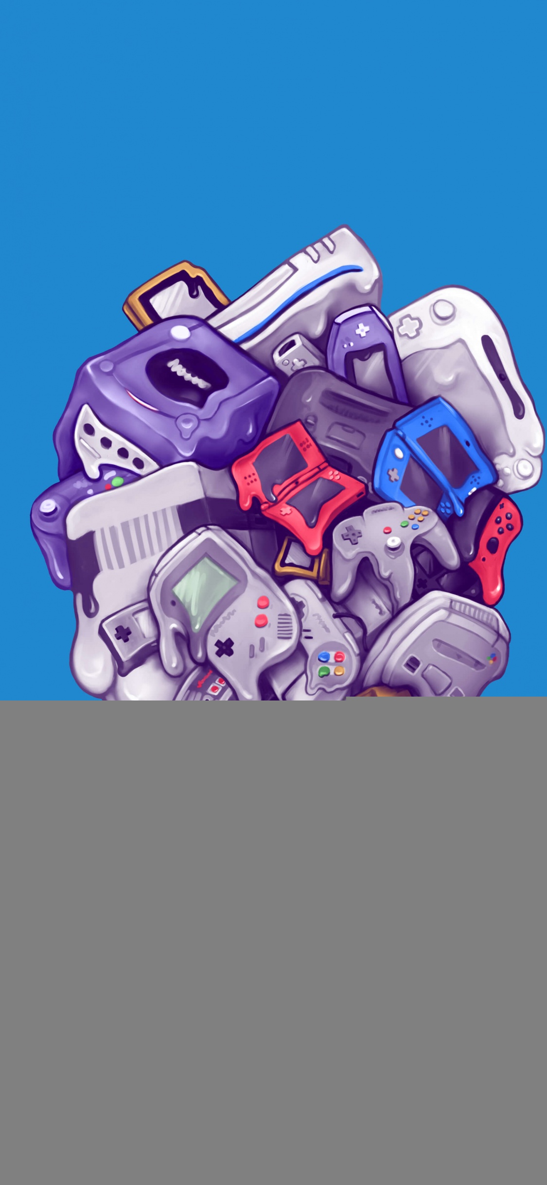 Nintendo, Nintendo Switch, Nintendo DS, Nintendo Entertainment System, Gesture. Wallpaper in 1125x2436 Resolution