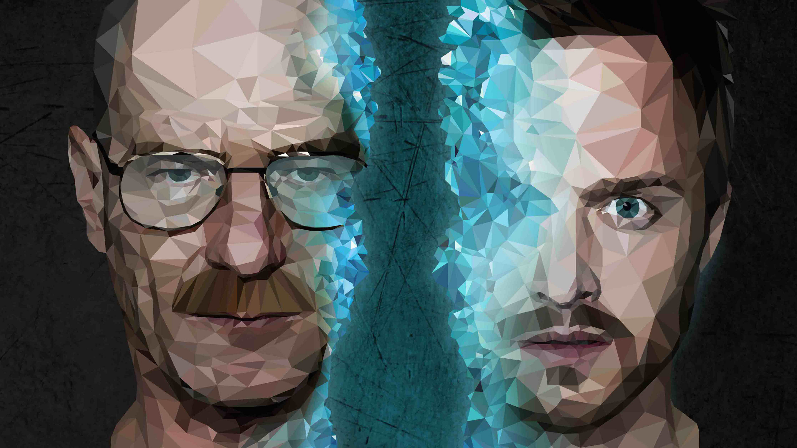 杰西*平克曼, Breaking Bad, 白沃尔特, 下巴, 脸颊 壁纸 2560x1440 允许