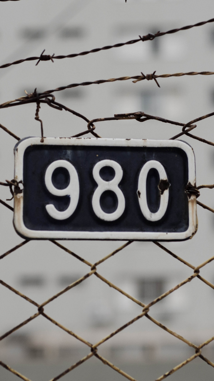 Señal de Prohibido Fumar Azul y Blanco. Wallpaper in 750x1334 Resolution