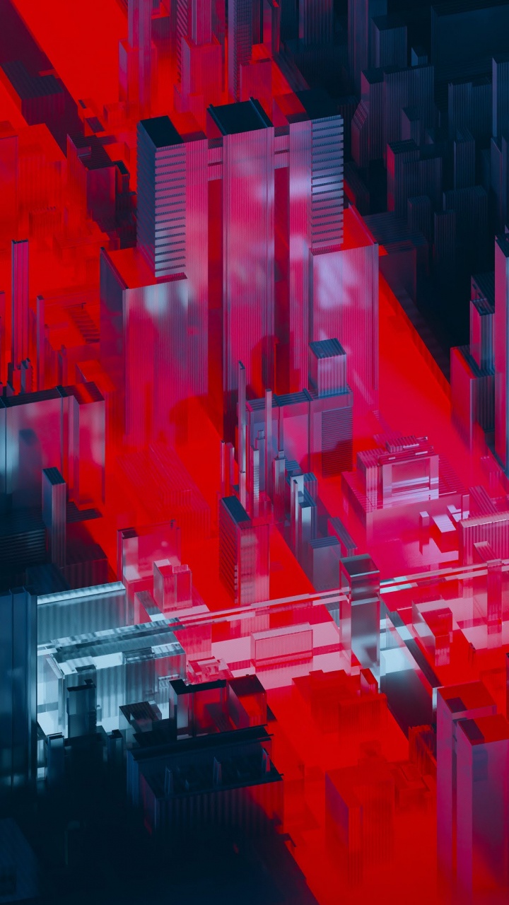 Metropolis, Architecture, Graphics, Digital Art, Rectangle. Wallpaper in 720x1280 Resolution