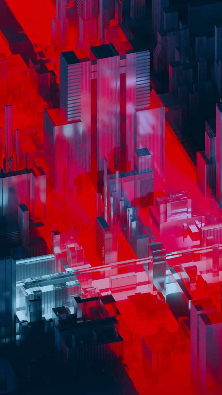 Metropolis, Architecture, Graphics, Digital Art, Rectangle. Wallpaper in 750x1334 Resolution
