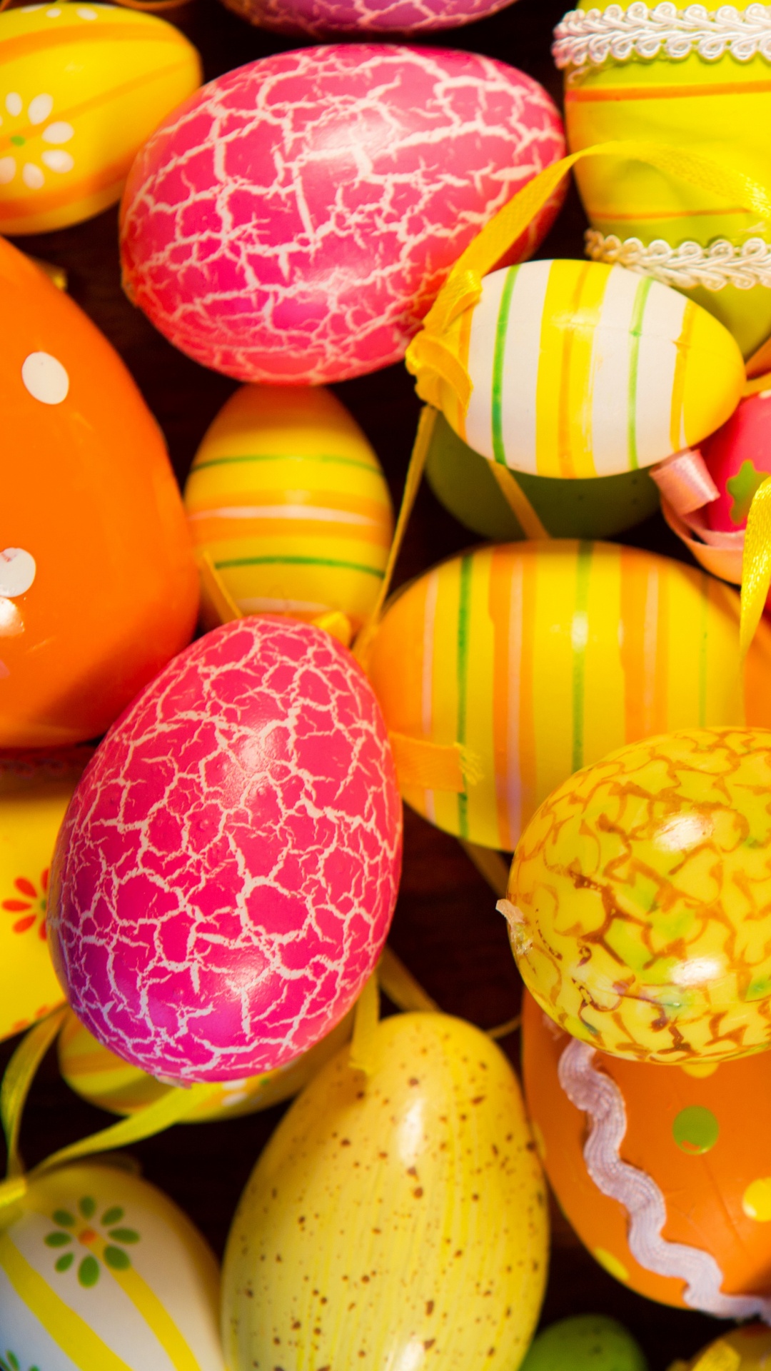 Oeuf de Pâques, Douceur, Pâques, Confiserie, Jaune. Wallpaper in 1080x1920 Resolution