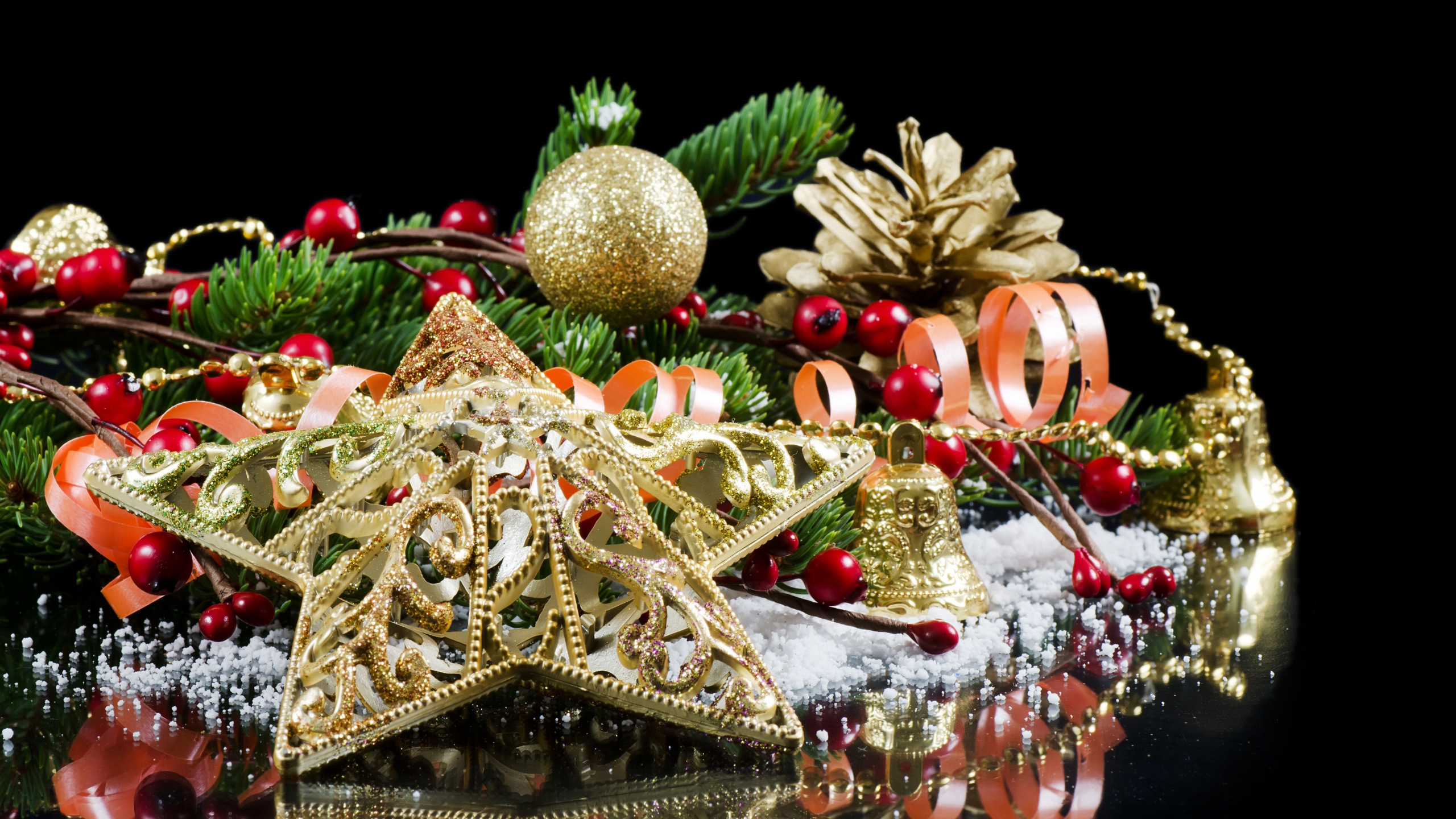 Weihnachten, Weihnachtsbaum, Christmas Ornament, Weihnachtsdekoration, Dekor. Wallpaper in 2560x1440 Resolution