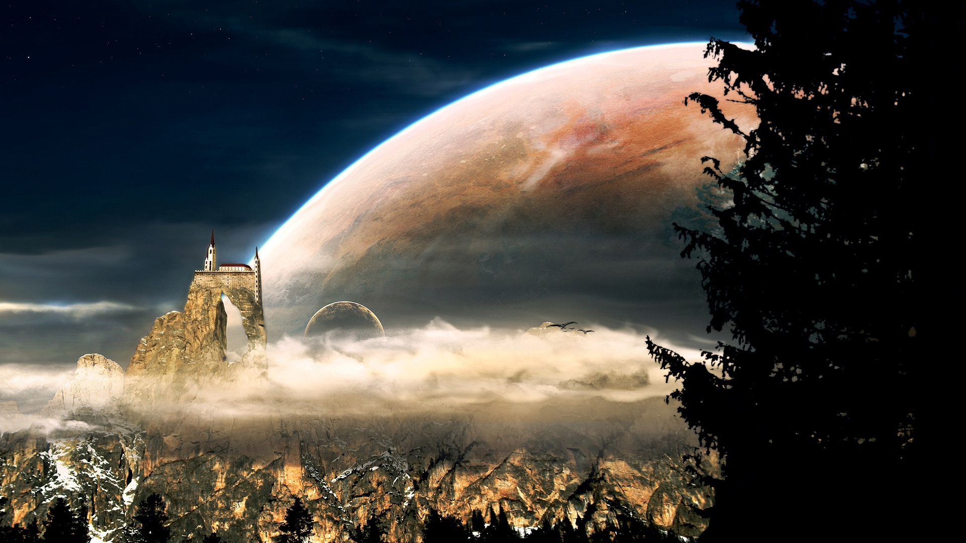 性质, 气氛, 光, 天文学对象, 外层空间 壁纸 1920x1080 允许