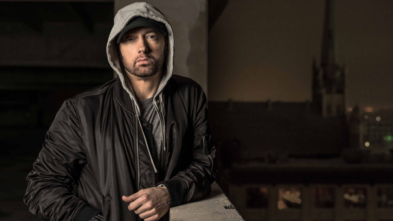 Eminem, Rapper, Facial Hair, Music Industry, Kamikaze. Wallpaper in 1280x720 Resolution