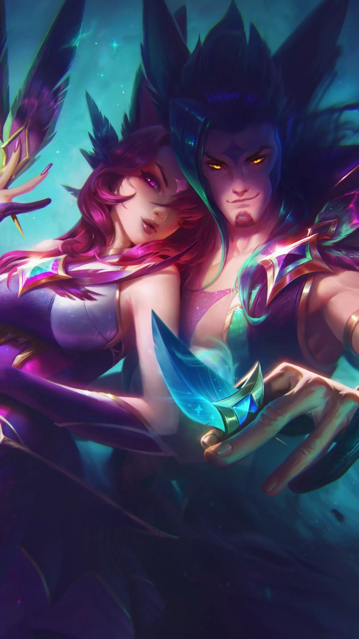 League of legends, all warriors, video game, 720x1280 wallpaper