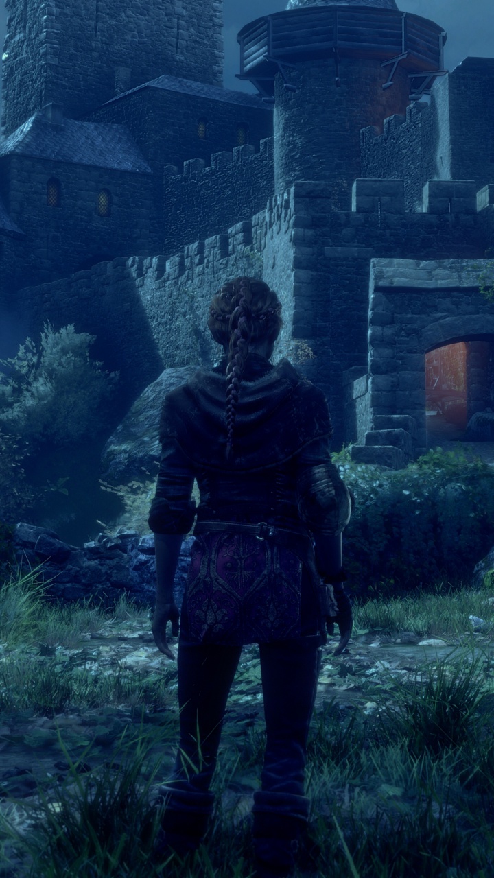 A Plague Tale Innocence, Juego de Aventura, Juego de Pc, Composición Digital, Castillo. Wallpaper in 720x1280 Resolution