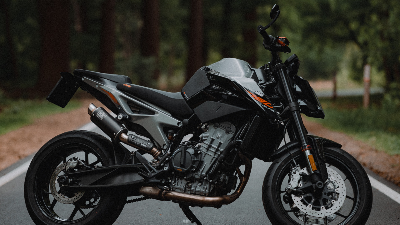 Ktm, Ktm Duke 200 2020, Ktm rc 390, Vélo de Sport, la Moto. Wallpaper in 1366x768 Resolution