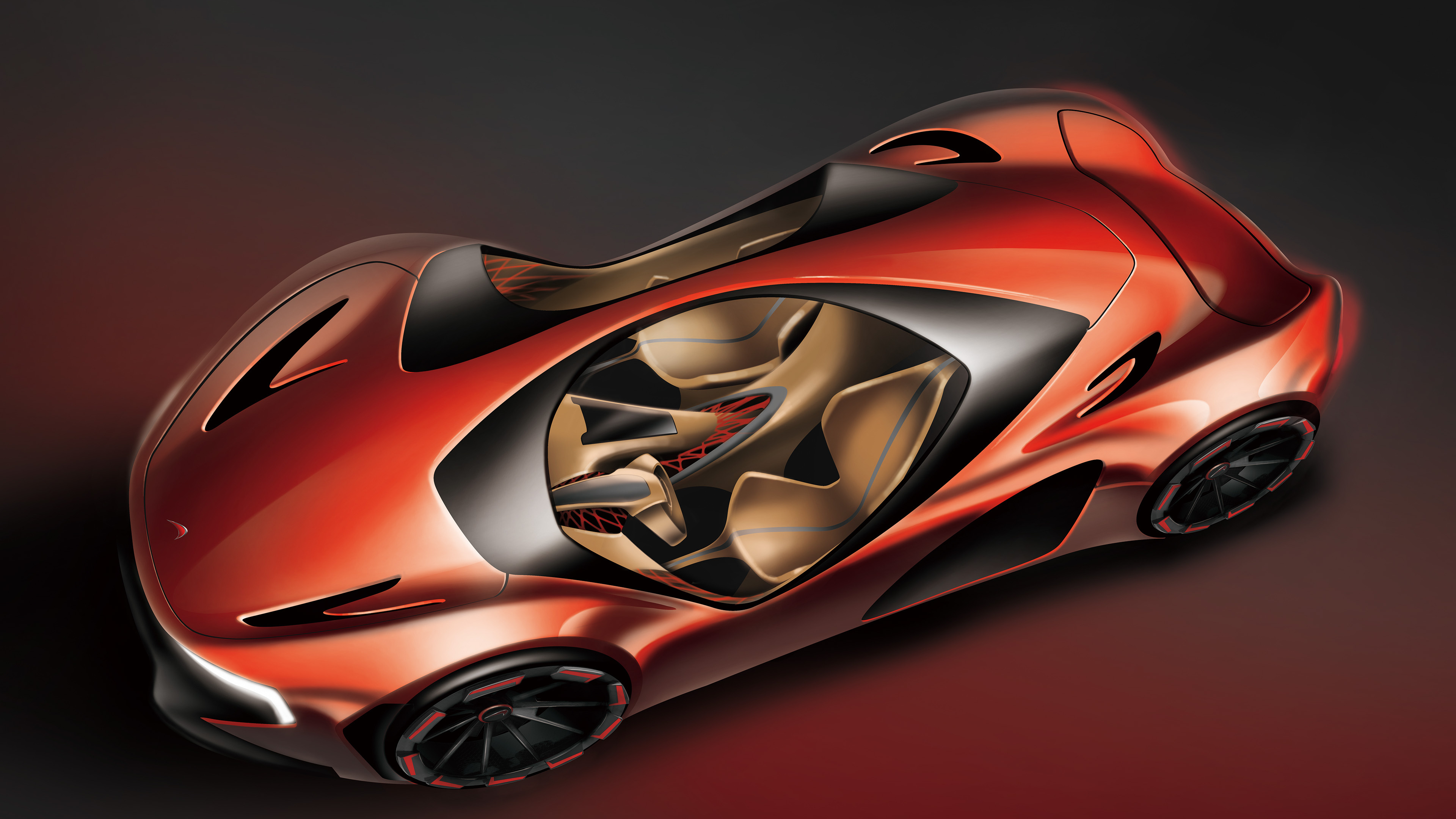 Roter Und Schwarzer Ferrari f 1. Wallpaper in 3840x2160 Resolution