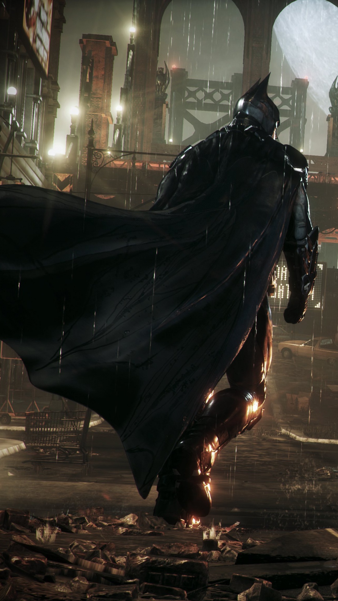 Batman Arkham Knight, Batman, Batman Arkham Origins, Espantapájaros, Rocksteady Studios. Wallpaper in 1080x1920 Resolution