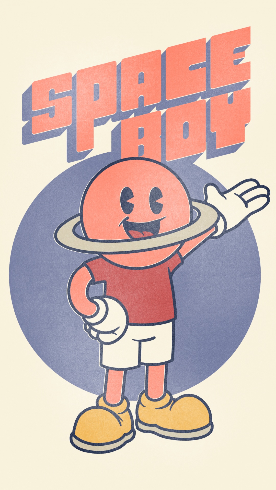 Cartoon, Art, L'homme, Geste, Affiche. Wallpaper in 1080x1920 Resolution