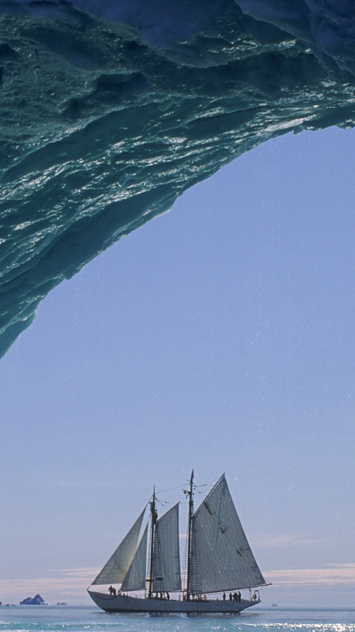 Groenland, Eau, Azure, Triangle, Ligne. Wallpaper in 720x1280 Resolution