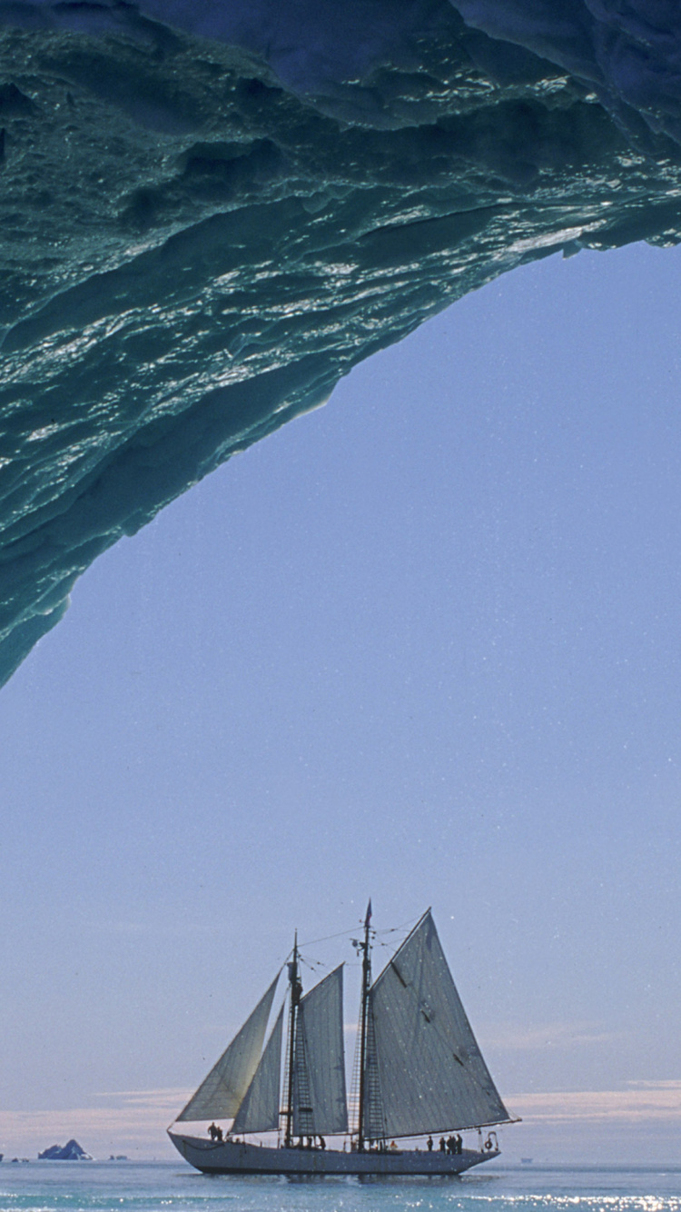 Grönland, Wasser, Azure, Dreieck, Piste. Wallpaper in 750x1334 Resolution