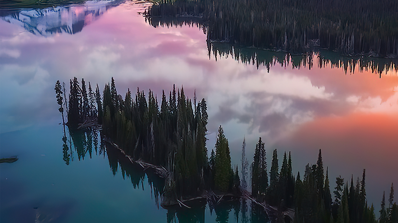 Ridge, Naturaleza, Agua, Los Recursos de Agua, Montaña. Wallpaper in 1366x768 Resolution