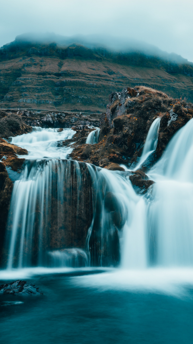 Cascade, Corps de L'eau, Les Ressources en Eau, Eau, Nature. Wallpaper in 750x1334 Resolution