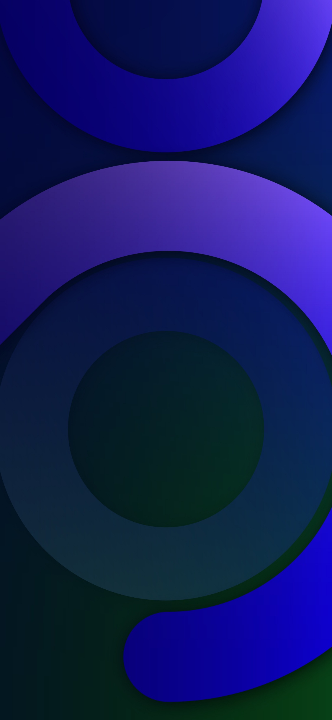 Cercle, Graphisme, Azure, Purple, Violette. Wallpaper in 1125x2436 Resolution