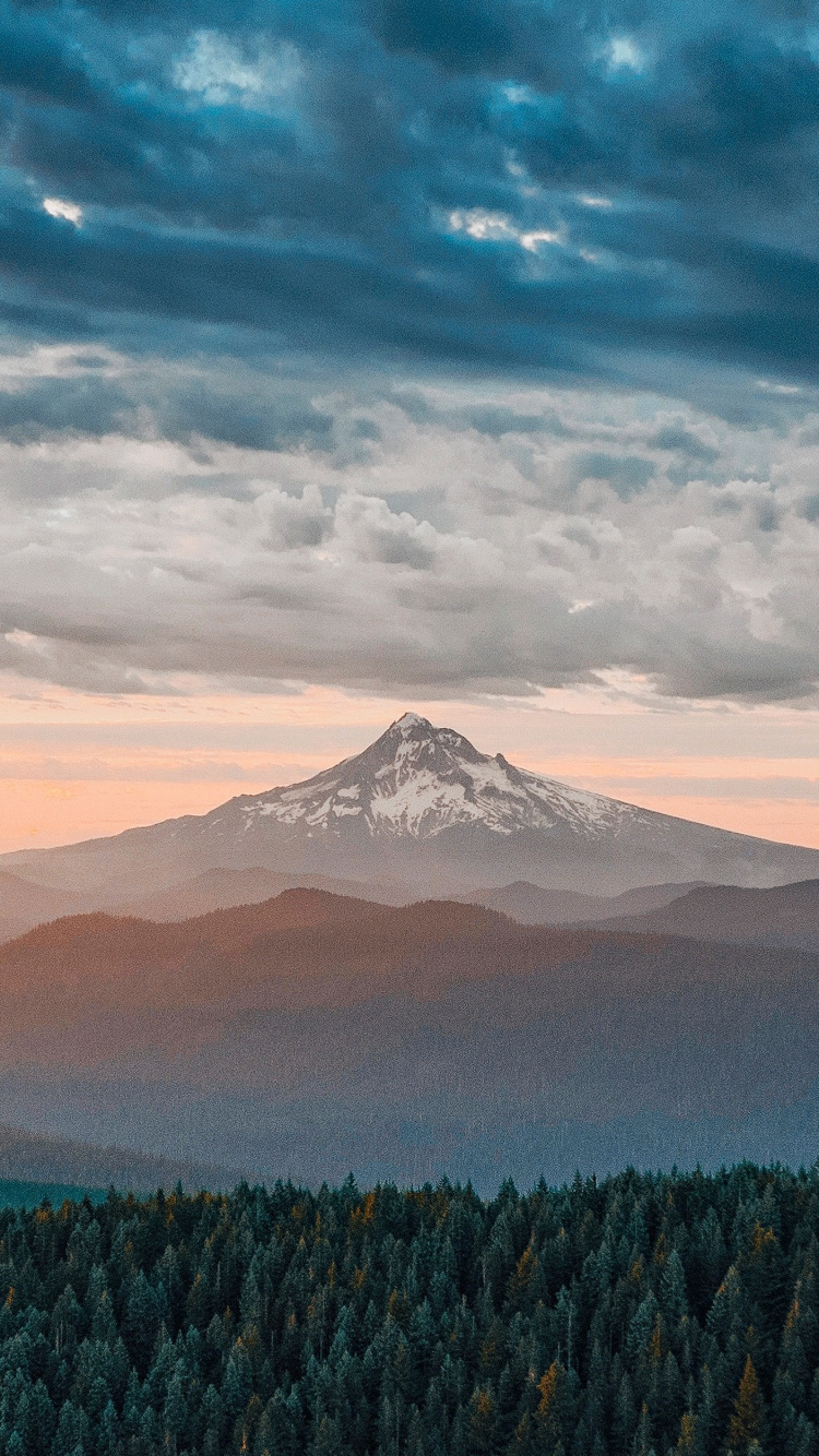 Nature, Art, Paysage Naturel, Highland, Afterglow. Wallpaper in 750x1334 Resolution