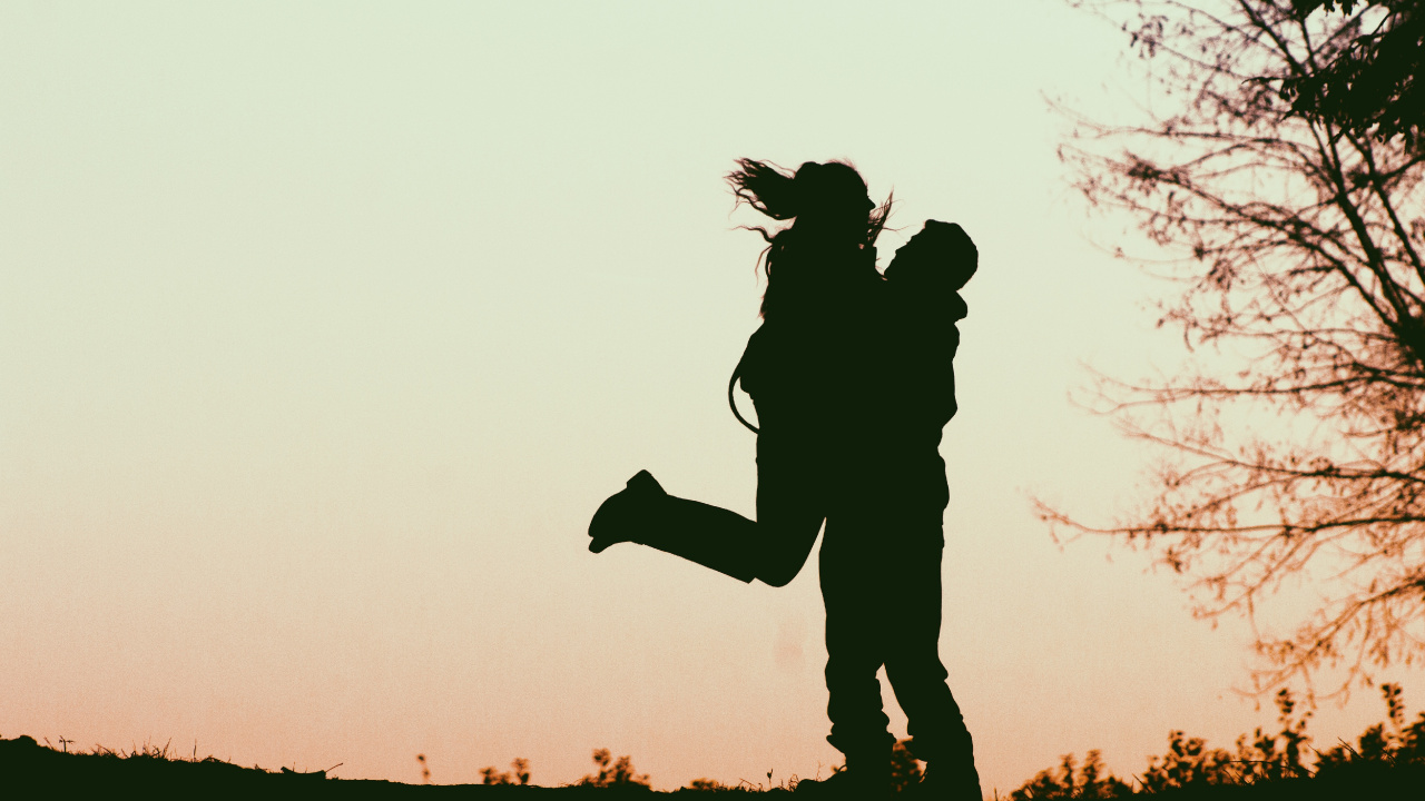 People in Nature, Silhouette, Backlighting, Standing, Tree. Wallpaper in 1280x720 Resolution