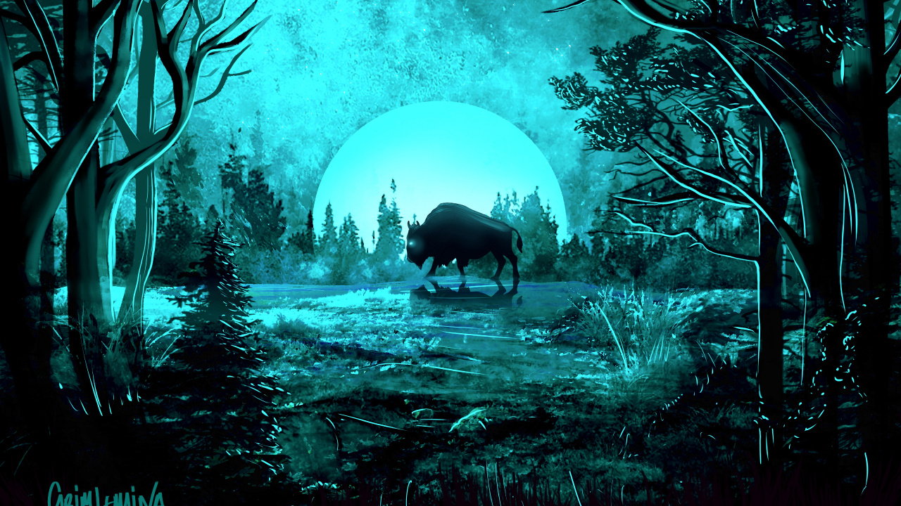 Black Cow on Green Grass Field During Daytime. Wallpaper in 1280x720 Resolution