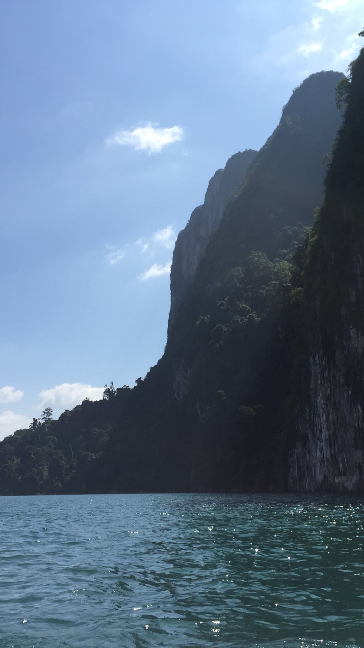 Cliff, Promontory, Mountain, Terrain, Ocean. Wallpaper in 720x1280 Resolution