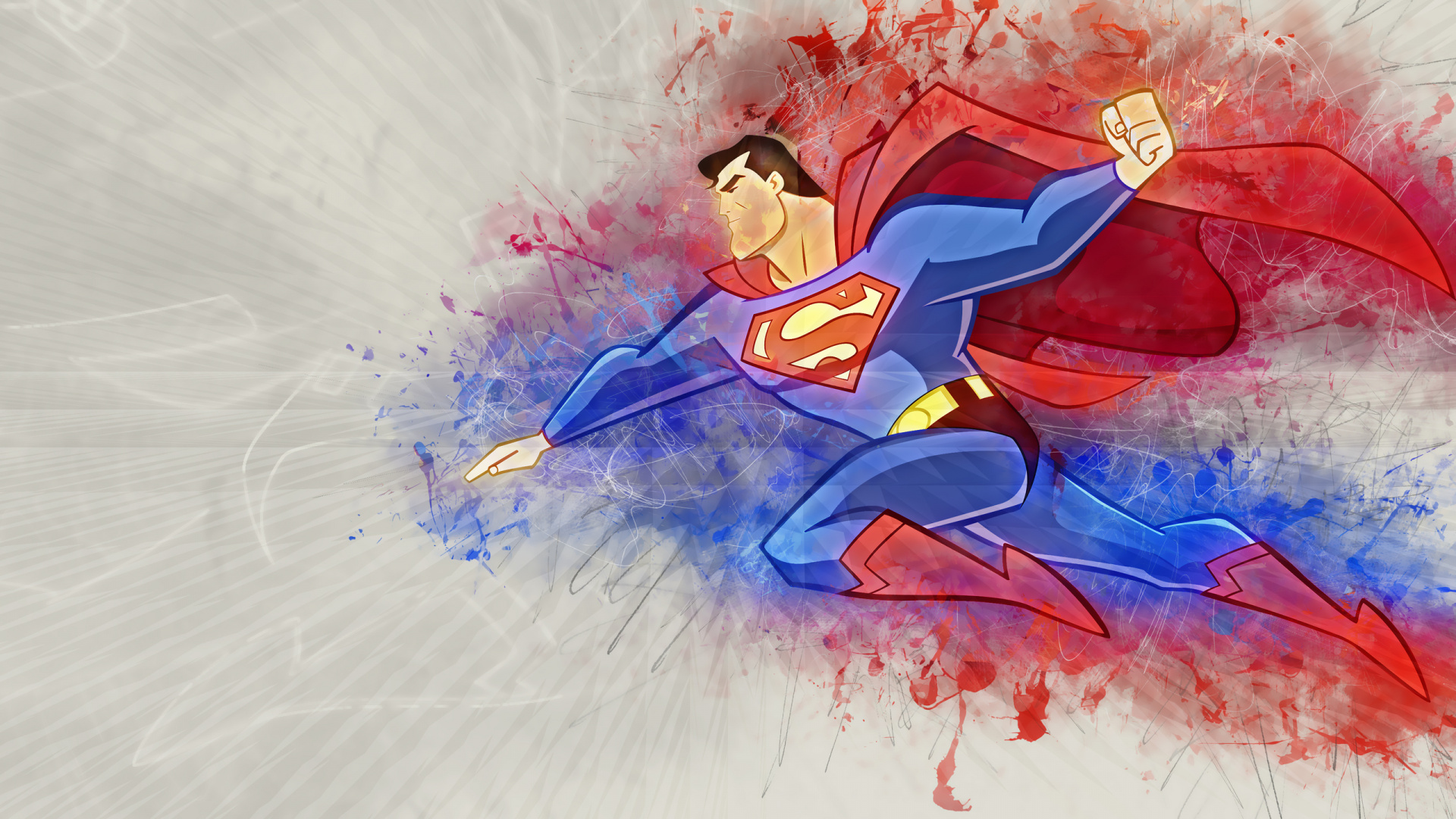 Man in Blue and Red Suit Anime Character. Wallpaper in 1920x1080 Resolution