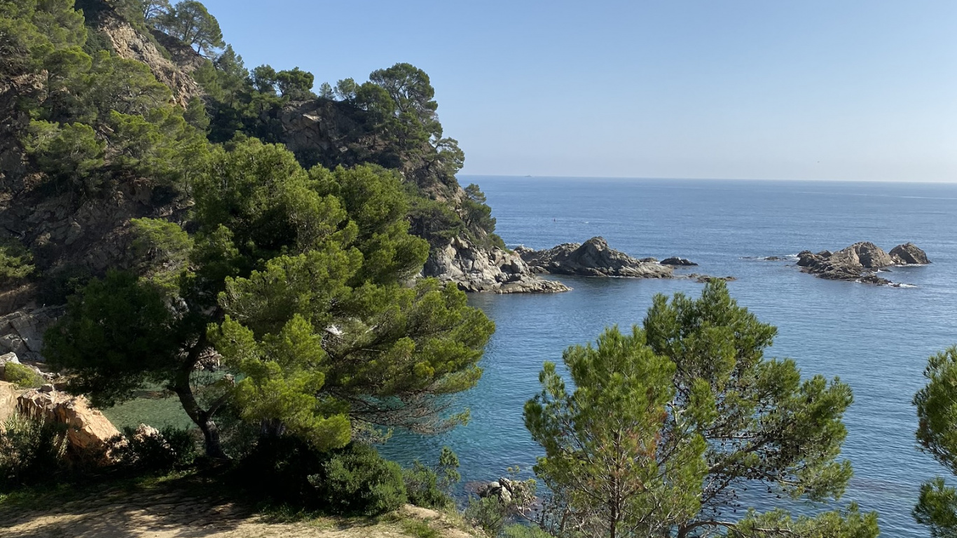 海岸, 植被, 自然景观, 银行, 岸边 壁纸 1366x768 允许
