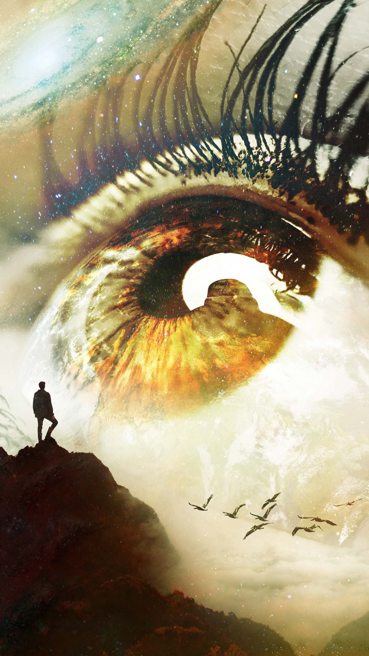 Icanvas, Arte Digital, Arte, Cartel, Las Pestañas. Wallpaper in 750x1334 Resolution