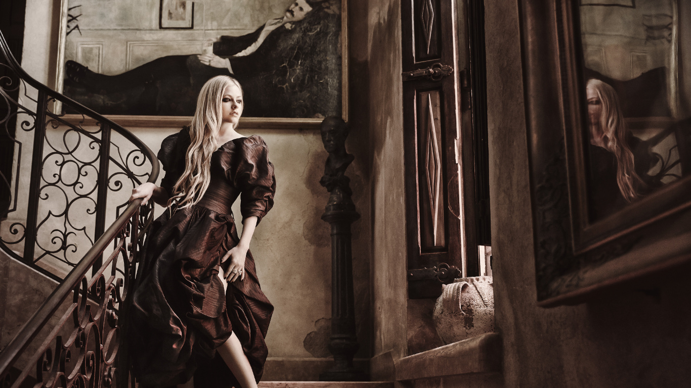 Sica, Monocromo, Ilustración, Cantante, Arte. Wallpaper in 1366x768 Resolution