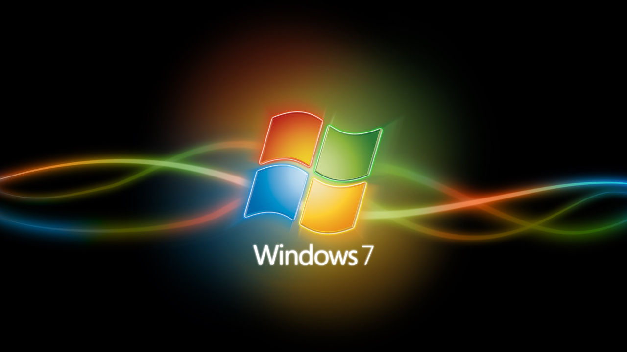 Windows7, Microsoft Windows, 光, 图形设计, 宏摄影 壁纸 1280x720 允许