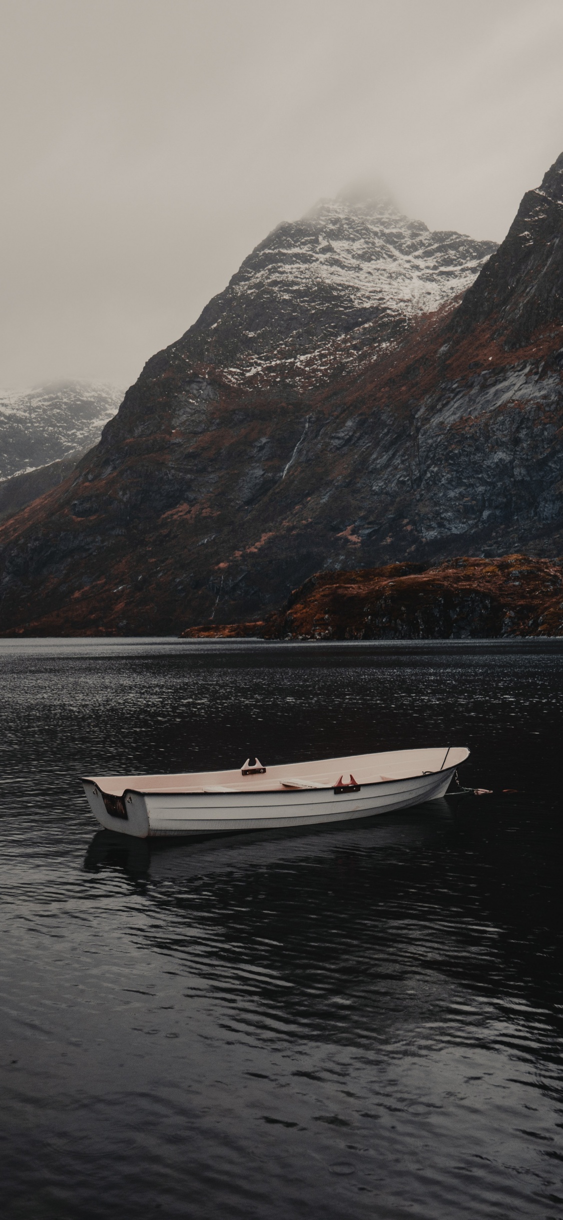 Highland, Mountain, Fjord, Mountainous Landforms, Lake. Wallpaper in 1125x2436 Resolution