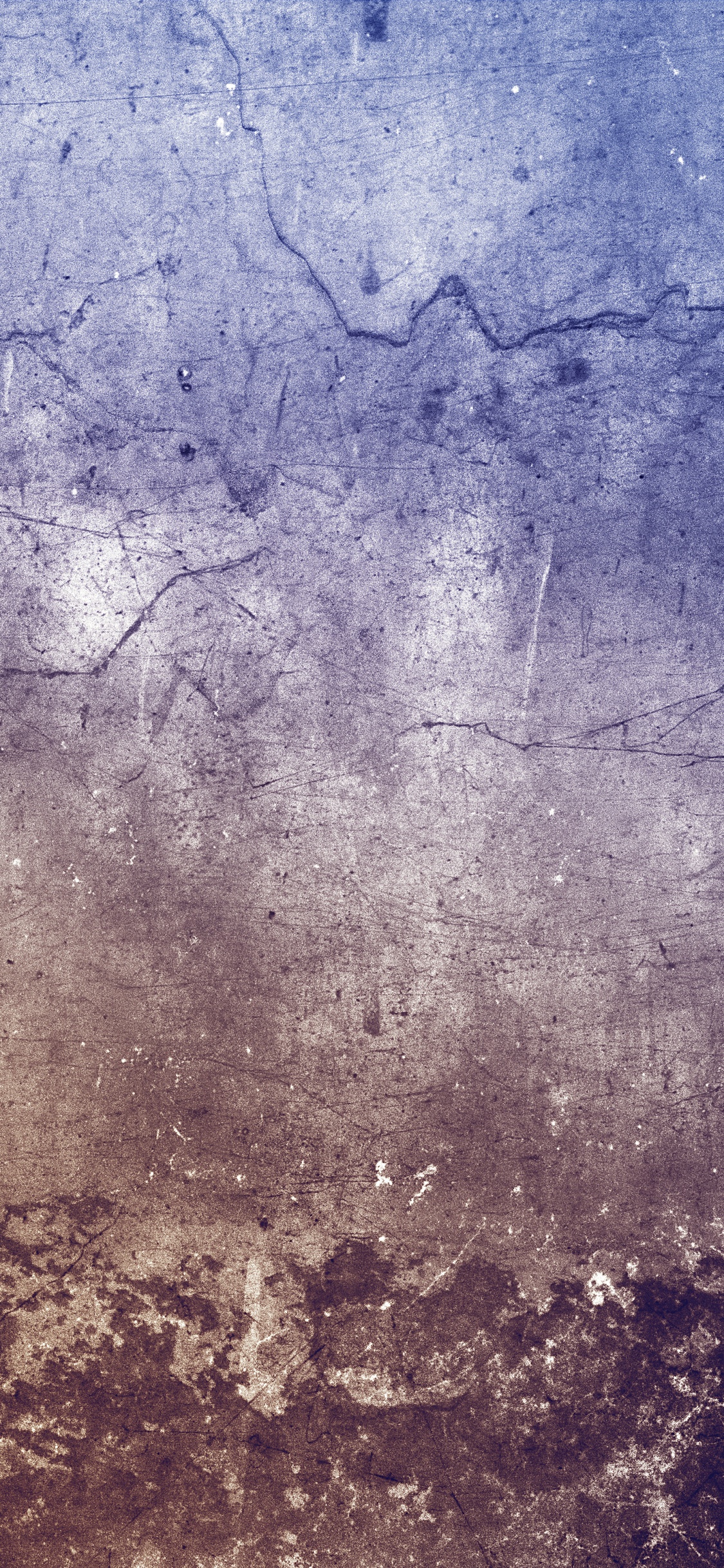 Peinture Abstraite Bleue et Brune. Wallpaper in 1125x2436 Resolution