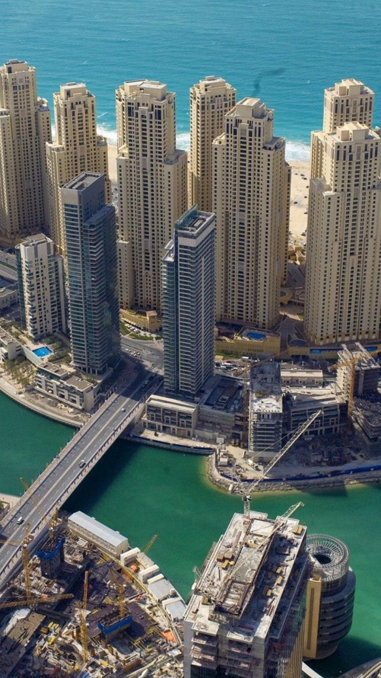 Aerial View of City Buildings During Daytime. Wallpaper in 750x1334 Resolution