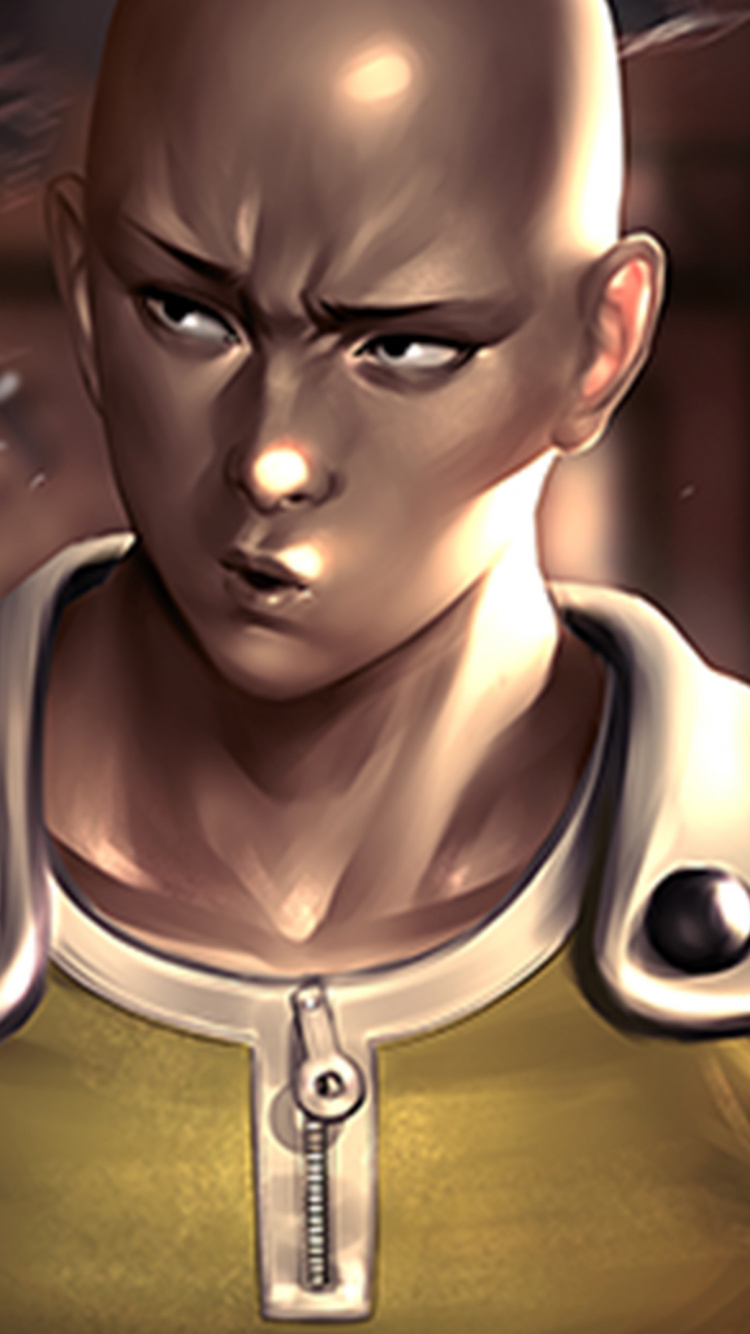 Genos, Ita玉, 一个冲的男人, 冒险的游戏, 艺术 壁纸 750x1334 允许