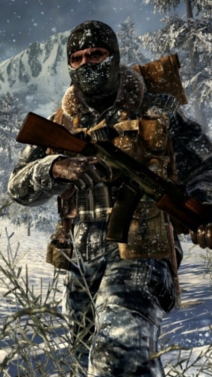 Call of Duty Black Ops, Treyarch, Xbox 360, Juego de Pc, Soldado. Wallpaper in 720x1280 Resolution