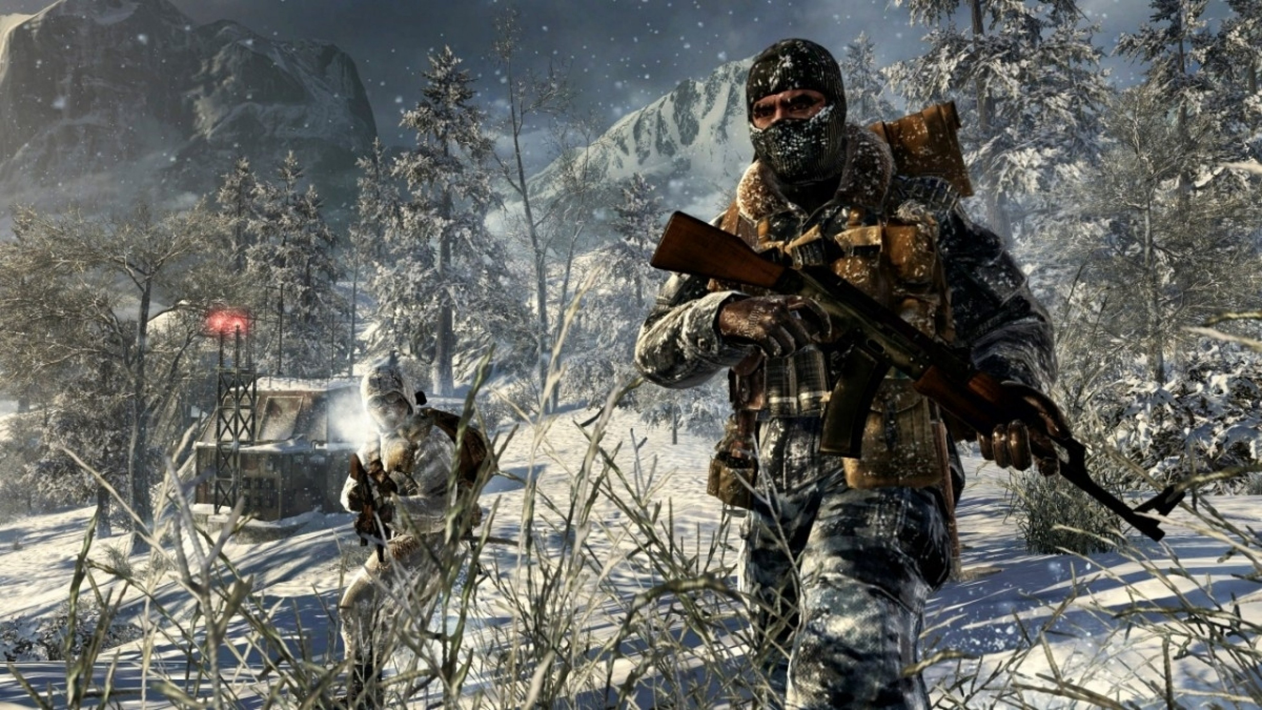 Call of Duty Black Ops, Treyarch, Xbox 360, Pc-Spiel, Soldat. Wallpaper in 2560x1440 Resolution