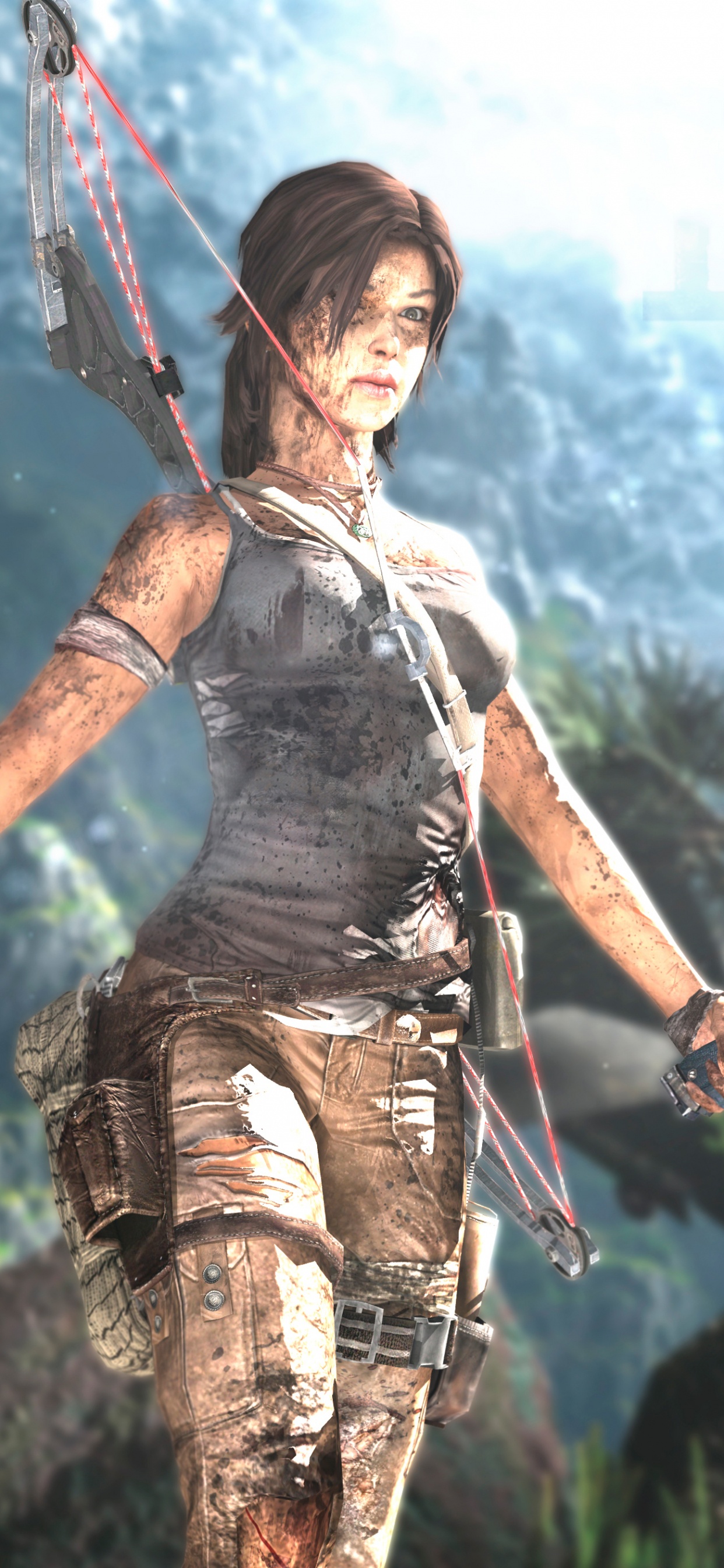Tomb Raider, Rise of The Tomb Raider, Shadow of The Tomb Raider, Tomb Raider Anniversary, Lara Croft. Wallpaper in 1242x2688 Resolution