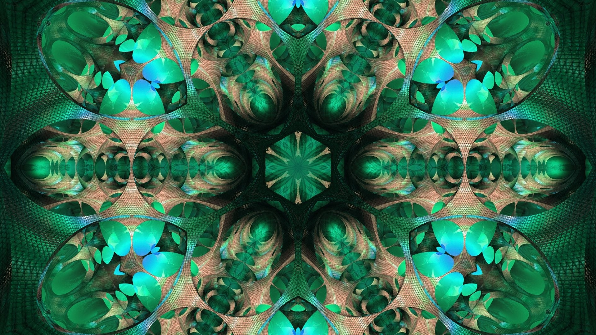 Green and Black Abstract Art. Wallpaper in 1920x1080 Resolution