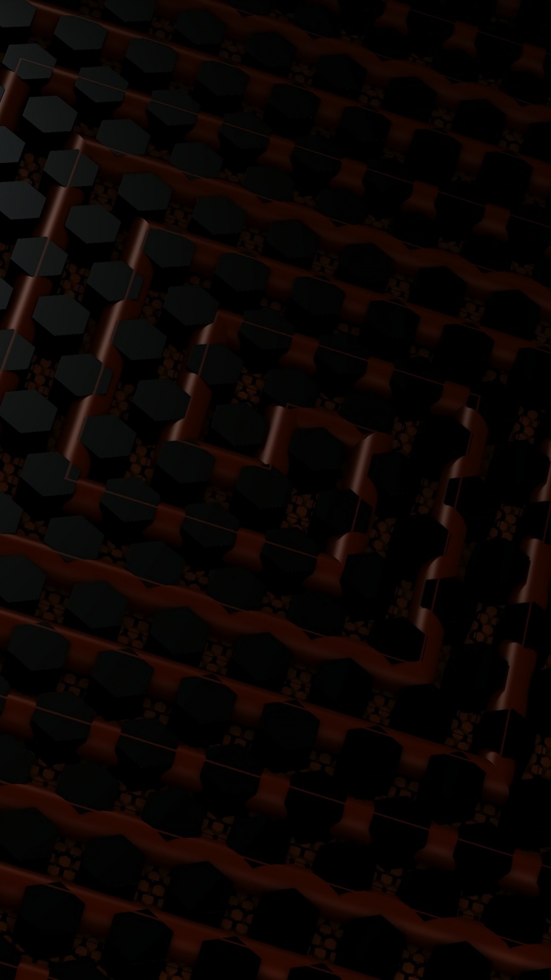 Brown and Black Square Pattern. Wallpaper in 1080x1920 Resolution