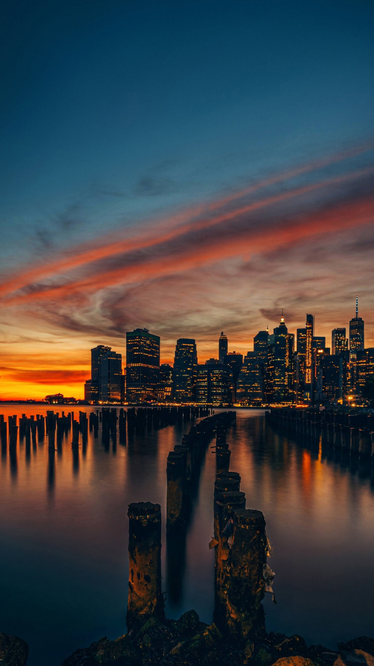 Reflexion, Album, Erde, Sonnenuntergang, Smartphone. Wallpaper in 750x1334 Resolution