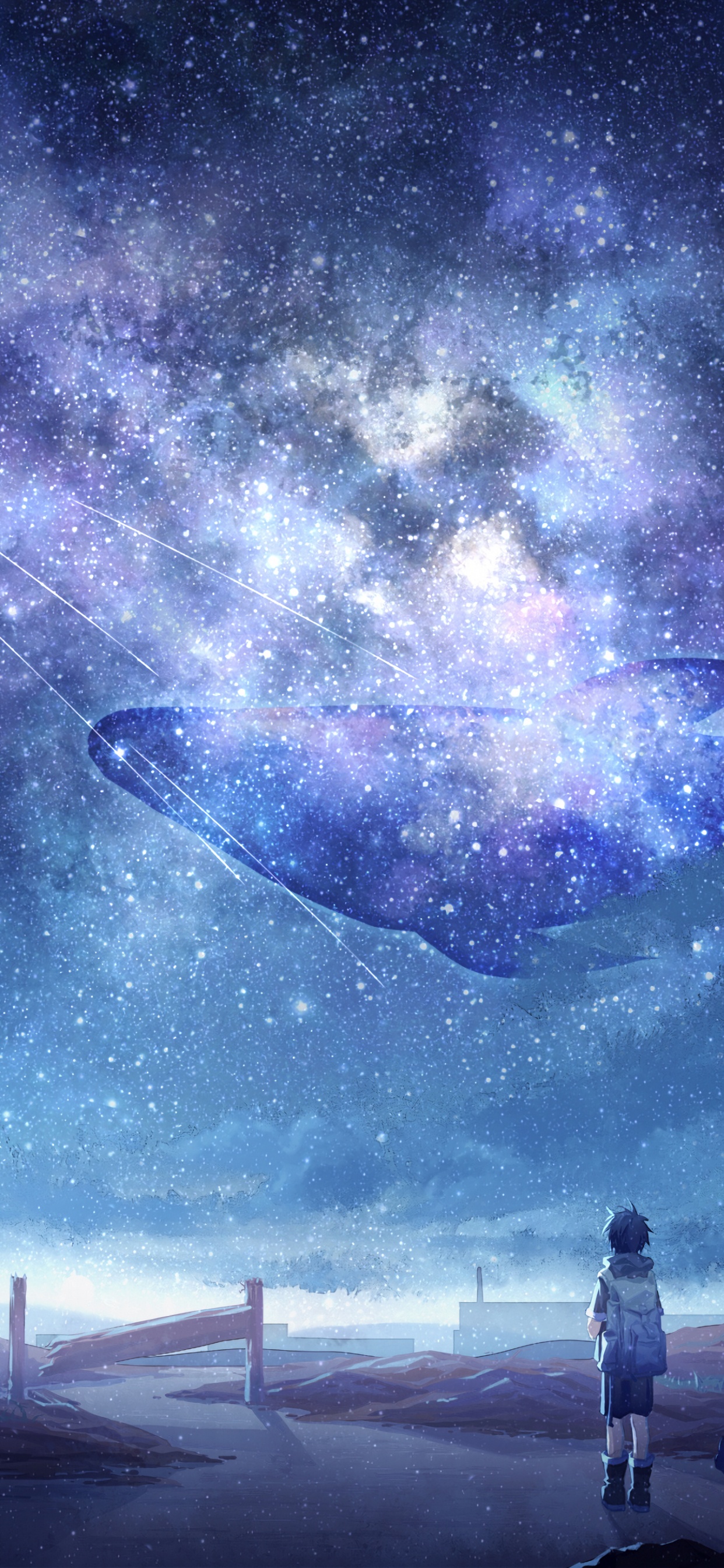 Illustration, L'anime, L'art Numérique, Atmosphère, Peinture. Wallpaper in 1242x2688 Resolution