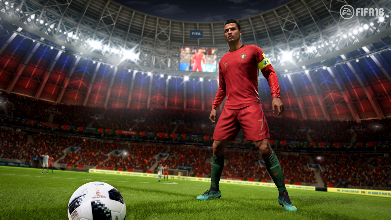 Fifa 18, 2018 World Cup, ea Sports, Electronic Arts, Playstation 4. Wallpaper in 1280x720 Resolution